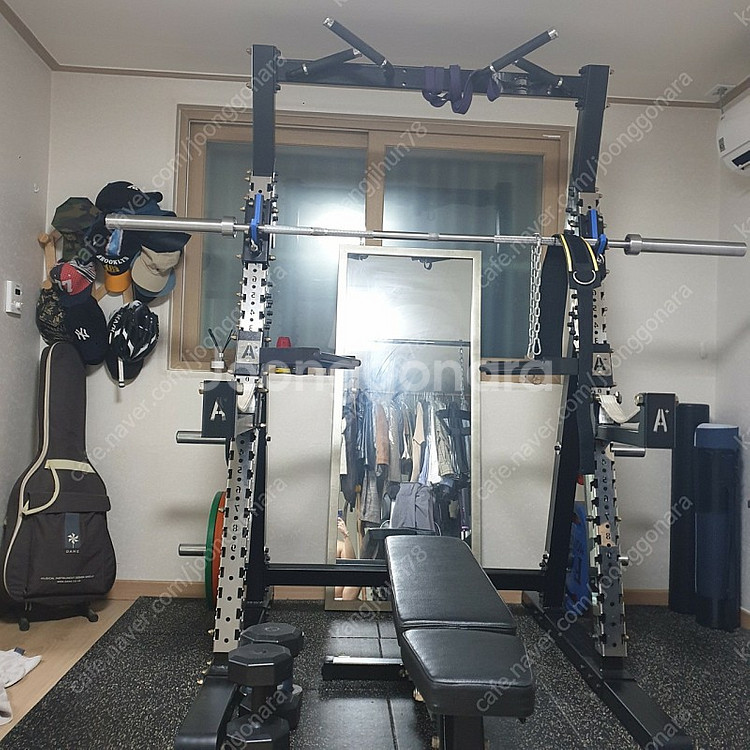 (서울) 블랙벳 A형사선 렉 홈짐 세트로 팔아요--0