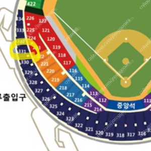 [박용택 은퇴식] 7월 3일 일요일 엘지트윈스 롯데자이언츠 3루 329블럭 통로 2연석