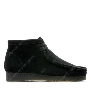 clarks wallabe black suede