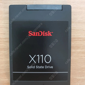 샌디스크 X110 256gb SSD