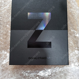 [부산] 갤럭시 Z 폴드3 512 블랙 자급제 미개봉 팝니다.갤럭시 Z 폴드3 512 블랙 자급제 미개봉 팝니다.