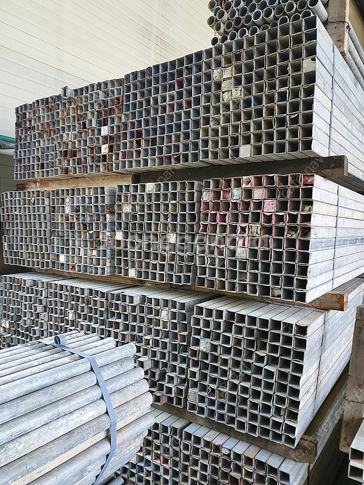 중고 50*50 1.8T 사각파이프 4m,3m ,2m ...--1