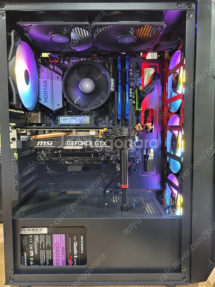 (개인) 게이밍 컴퓨터 본체 (라이젠 3600/gtx1...--0