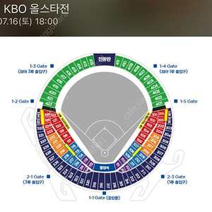 7/16일 올스타전 3루 레드존 3연석