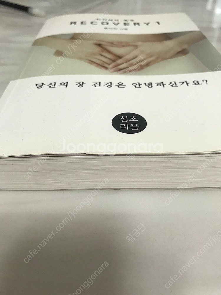 청초라음(황라희) 리커버리 책 판매해요--1