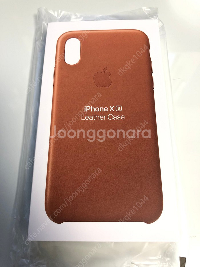 아이폰Xs / XS Max 애플정품가죽케이스 (새제품,...--3
