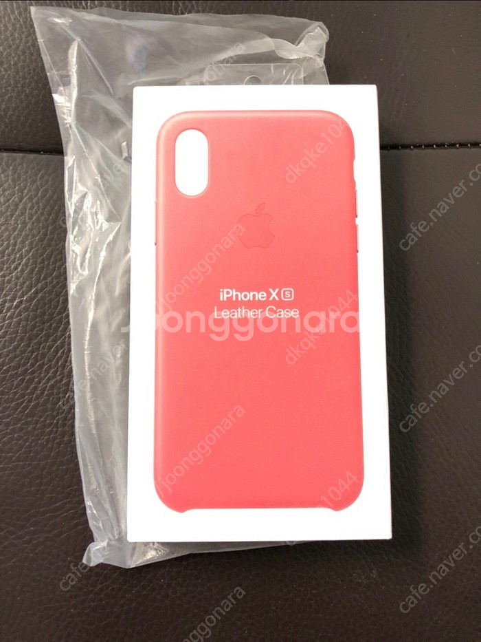 아이폰Xs / XS Max 애플정품가죽케이스 (새제품,...--5