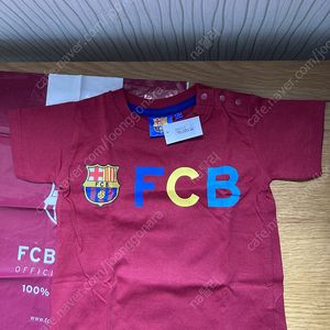 FC바르셀로나 아기티셔츠(12m) 새상품