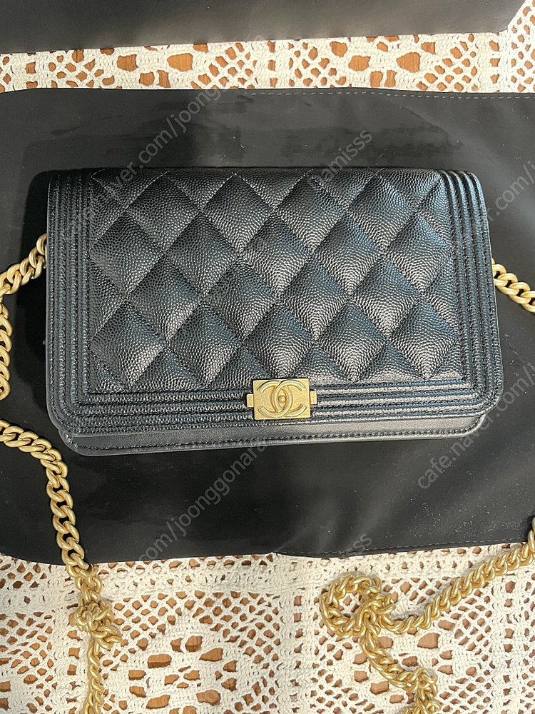 샤넬 woc 보이 빈티지--1