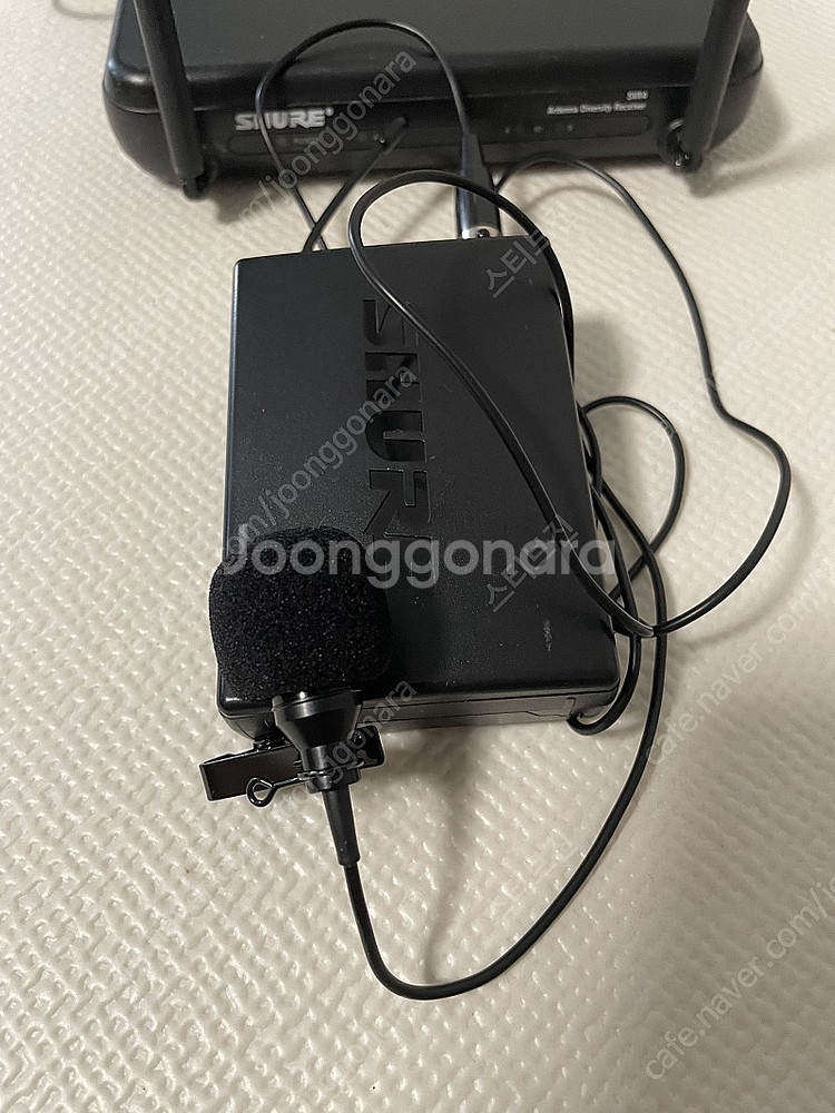 shure svx4 1채널 수신기 및 슈어 무선마이크 ...--0