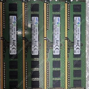 삼성 DDR3 4G X 4개 팝니다.