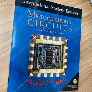 전기공학책 원서 Microelectronic Circuits (Hardcover, CD-ROM, 5th)