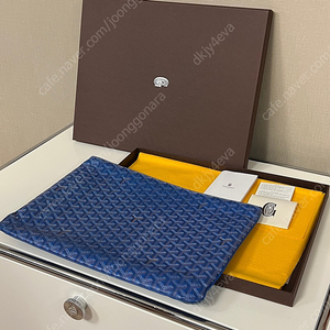 GOYARD 고야드 세나 GM 스페셜 블루컬러 박스풀셋 판매합니다(강남신세계 구매)