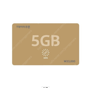 SK 데이터쿠폰 5GB