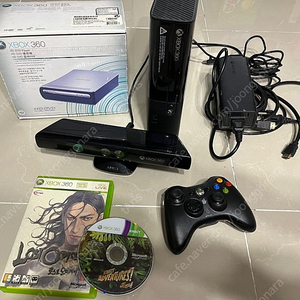 XBOX360 엑스박스360, hd dvd플레이어 로스트오디세이 판매, 키넥트 포함