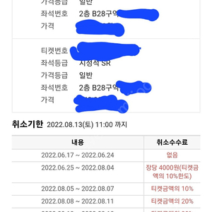 싸이 흠뻑쇼 대구 SR 2연석(8.14일)