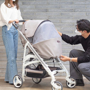 한스펌킨 숨쉬는 유모차가드 미사용(아기 마스크 대용)