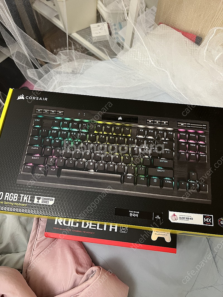 커세어 K70 저소음 적축 두달쓴거 팝니당--0