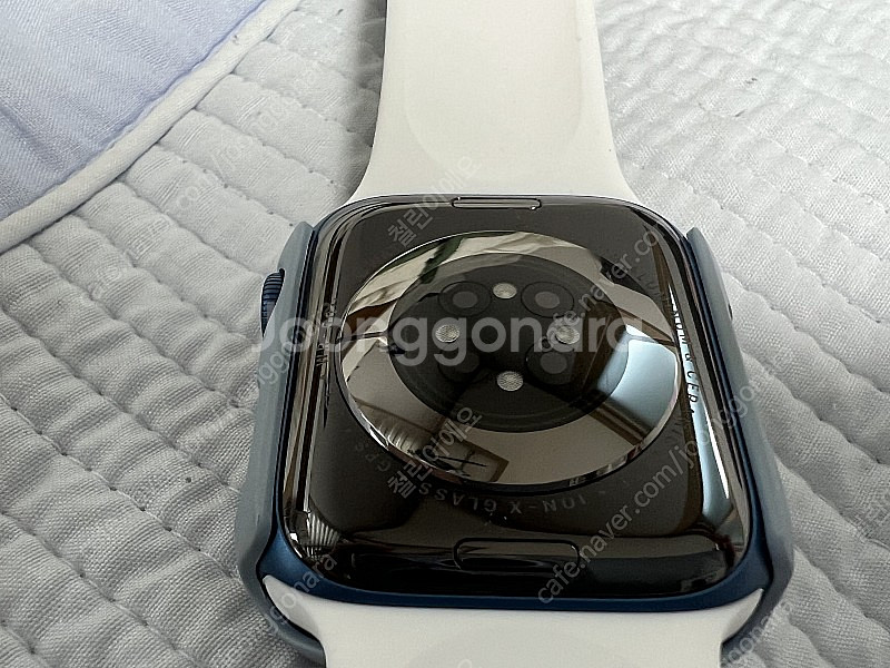 Apple 애플워치7 45mm 셀룰러 알루미늄 블루케이...--5