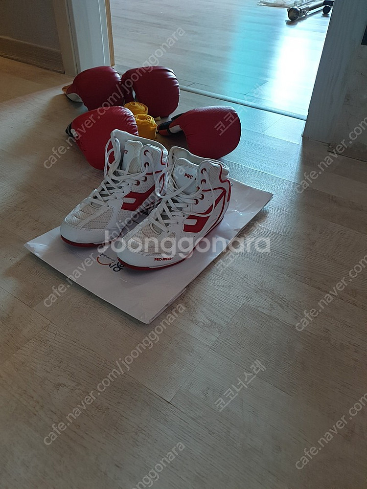 복싱화 복싱글로브 핸드트랩 택포 5만원--1