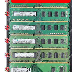 (PC용) 삼성 메모리 램 4GB 2Rx8 ddr3 pc3-10600u