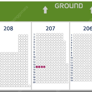 2022KBO 올스타전 1루 오렌지석 2자리 양도합니다