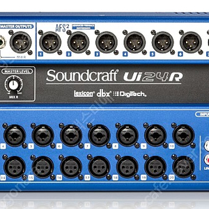 사운드크래프트 디지털 믹서 UI-24R / XLR 1.5 케이블 2개