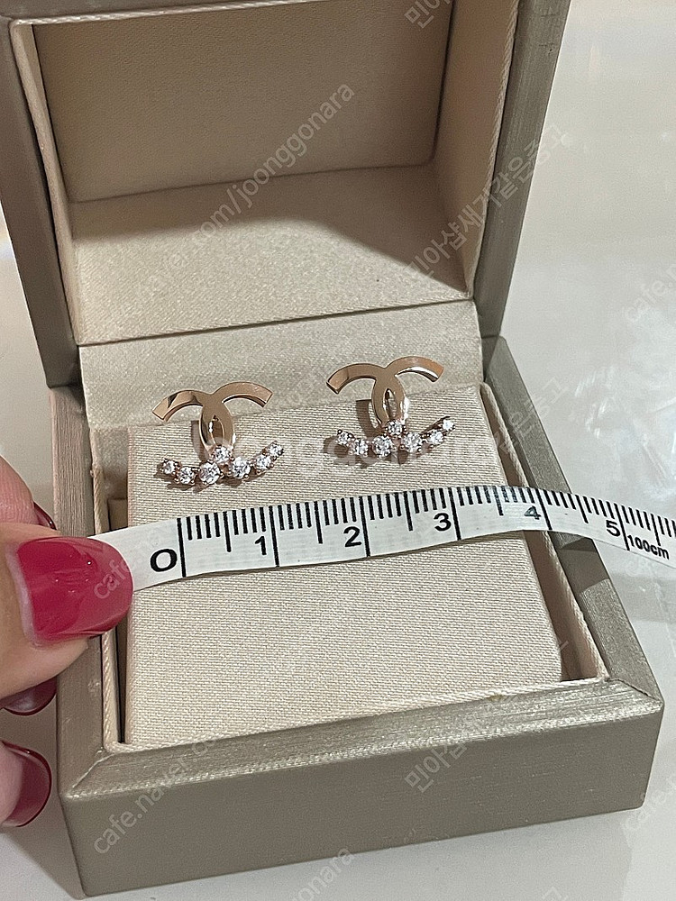 14k 원터치귀걸이(새제품)--1