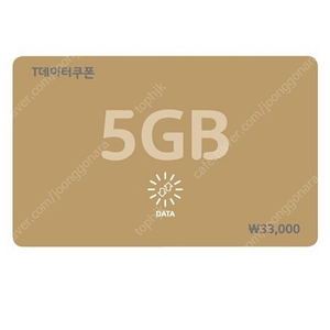 SK 데이터쿠폰 5GB 2GB