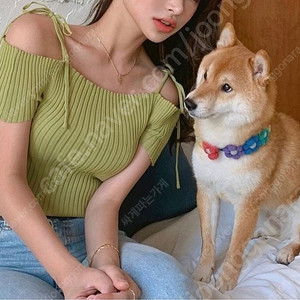 룩앳민 오프숄더 티