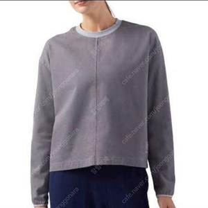 새상품 리복 여성 뒷트임 스웨트 긴팔 셔츠