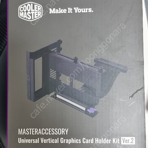 미사용 쿨러마스터 라이저킷 (Coolermaster Universal vertical Graphics Card Holder Kit ver.2) 판매합니다.​