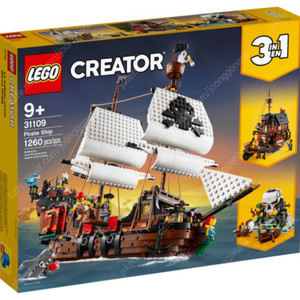 레고 크리에이터 해적선 (31109) 미개봉 판매합니다