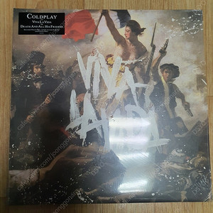 콜드플레이 VIVA LA VIDA 미개봉 LP