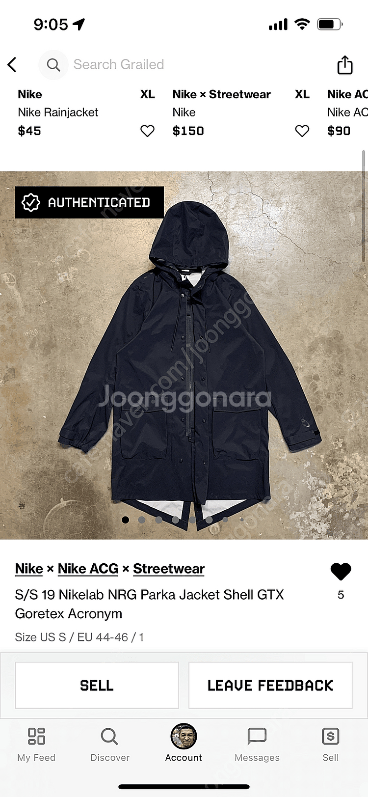 Nikelab hotsell nrg parka