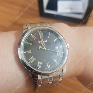 TISSOT 1853 ( T033410 B ) 메탈 블랙 A급 팝니다.