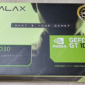 그래픽카드 GALAX 지포스 GT1030 D5 2GB 팝니다