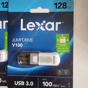 (USB)Lexar (렉사정품) 점프드라이브 V100 USB 3.0 100MB/S (128GB)