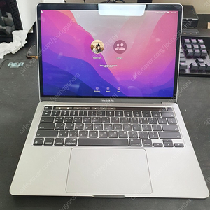 맥북프로 macbook pro 2020 ram 8gb 용량 500gb m1 상태최상