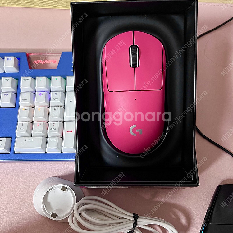 지슈라 마젠타핑크, 충전독 포함--0
