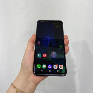 72192 LG V50ThinQ 블랙 128GB 정상해지 공기계 팝니다 12만원