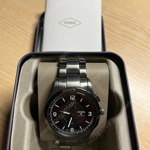 [파슬큐] Fossil Hybrid Smartwatch - Q Activist Smoke Stainless Steel FTW1207