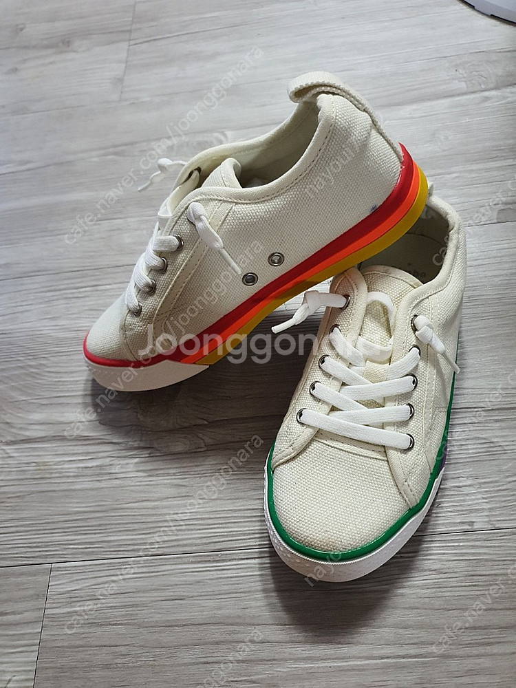 새상품)빔보빔바무지개운동화200--0