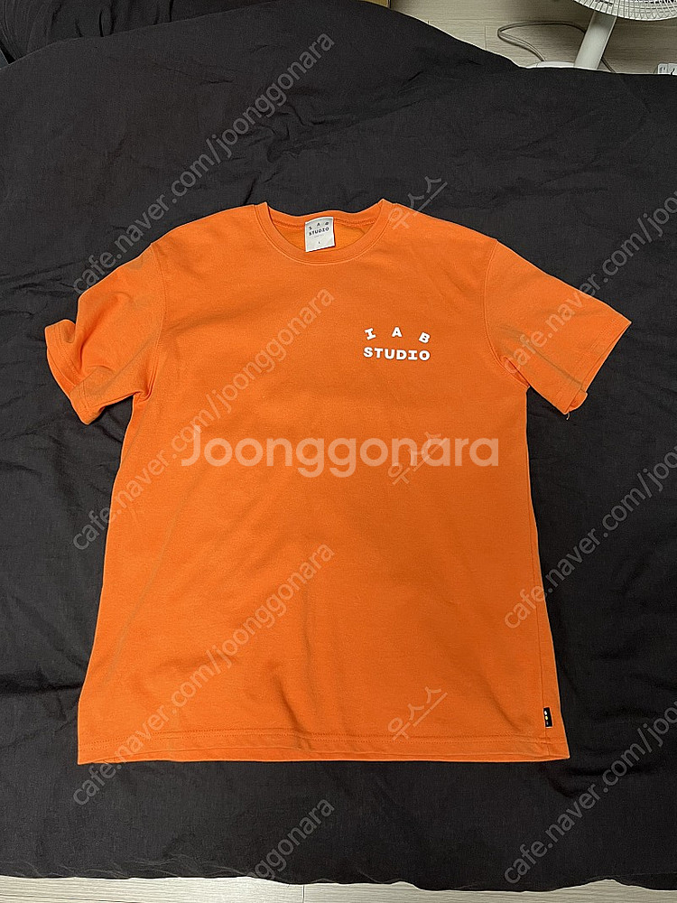 [L] 아이앱스튜디오 반팔 오렌지--1