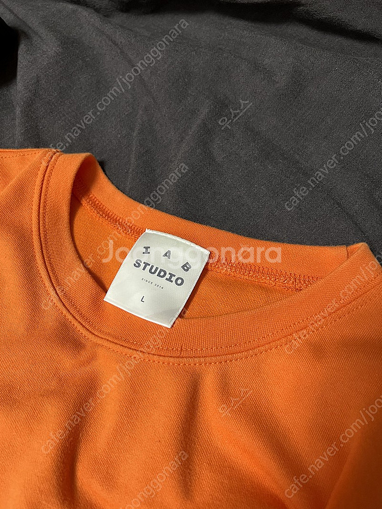 [L] 아이앱스튜디오 반팔 오렌지--2