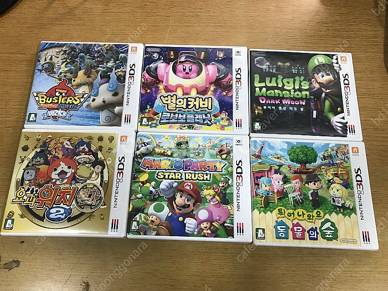 닌텐도 Ds/3Ds 게임칩,박스(별의커비,포켓몬스터등) | Wii | 중고나라
