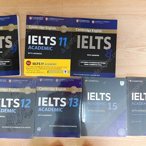 캠브릿지 아이엘츠 아카데믹 교재 11, 12, 13, 15, 16 새것 Cambridge Ielts Academic 11,1213,15,16