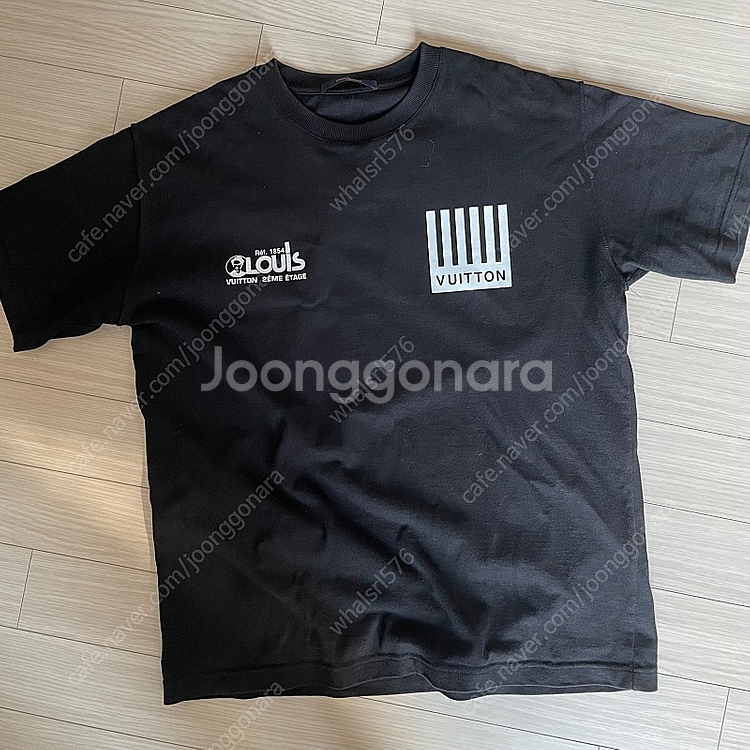 루이비통 피아노반팔티 XL 정품--0