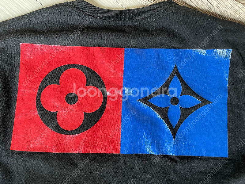 루이비통 피아노반팔티 XL 정품--2