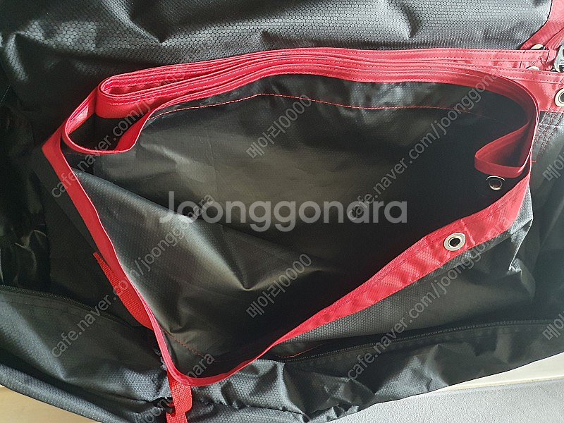 홀리데이 블랙코팅 렉타타프 300D 블랙(L)--2